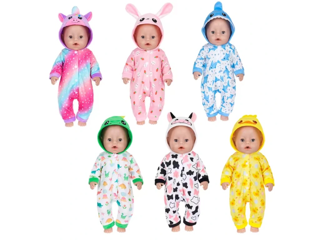 Overaly se zvířecím motivem pro American girl a Baby Born 43-45 cm 3